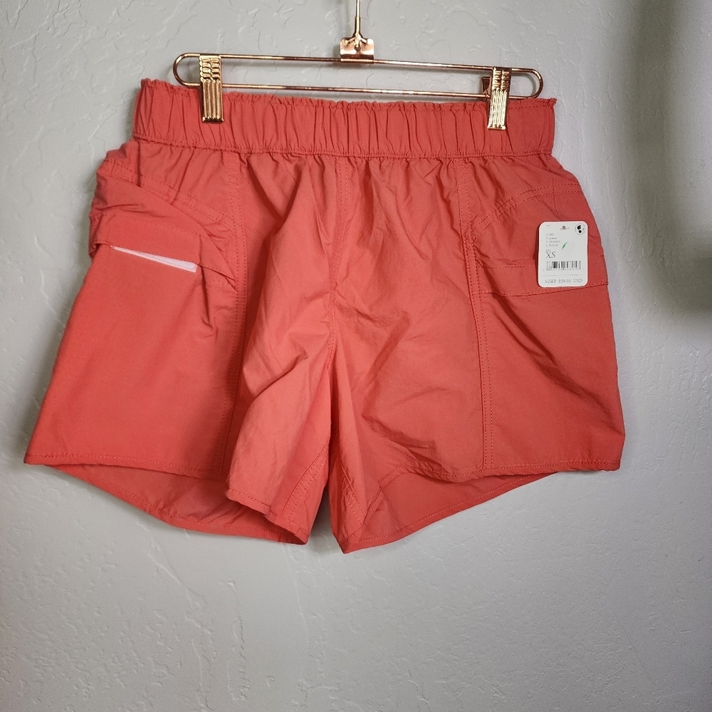 FP Movement by Free People In The Wild Cayenne Nylon Shorts Size XS - Picture 4 of 7
